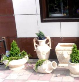 Вазоны для кладбища - модель 1