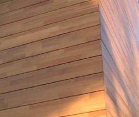 Вентилируемый фасад из дерева - модель 4