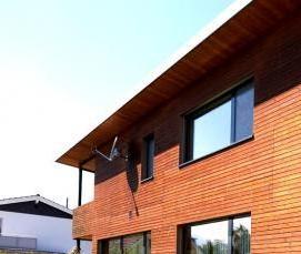 Вентилируемый фасад из дерева - модель 3