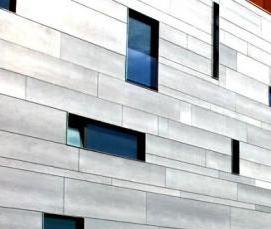 Вентилируемый фасад из фиброцементных плит - вариант 3