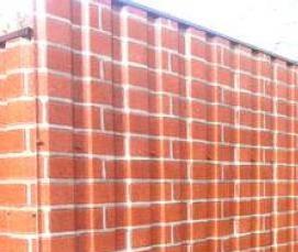 Вентилируемый фасад под дерево - модель 1