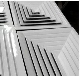 Вентиляционная решетка 1000х1000 - тип 1