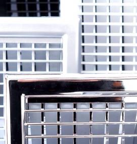 Вентиляционная решетка 500х500 - модель 4