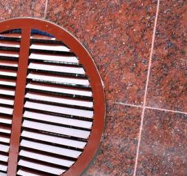 Вентиляционная решетка для фасада - модель 3