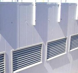 Вентиляционная решетка для фронтона - вариант 3