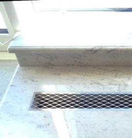 Вентиляционная решетка для столешницы над батареей - модель 3