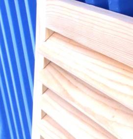 Вентиляционная решетка на слуховое окно - вариант 3