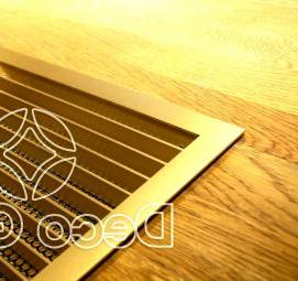 Вентиляционная решетка с козырьком - тип 1