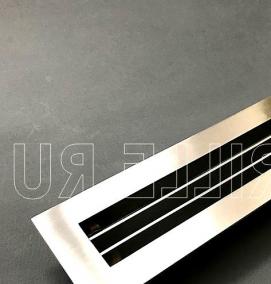 Вентиляционная решетка со шторками - модель 3