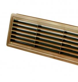 Вентиляционная решетка врезная мебельная - тип 3