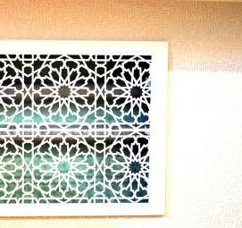 Вентиляционные решетки для мебели - модель 1