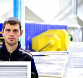 Вентиляционные решетки однорядные - модель 4