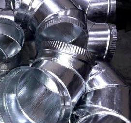 Вентиляционные воздуховоды оцинкованные - вариант 4