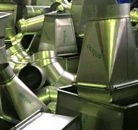 Вентиляционные воздуховоды оцинкованные - вариант 3