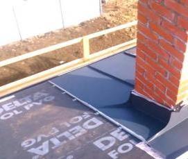 Вентиляция фальцевой кровли - вариант 4