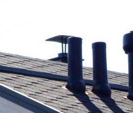 Вентиляция крыши кровли - тип 1