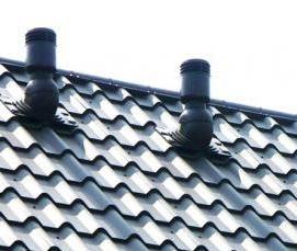 Вентиляция крыши кровли - тип 4