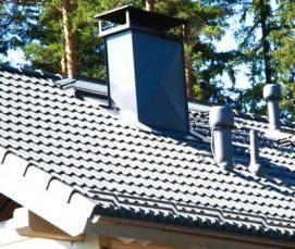 Вентиляция крыши кровли - тип 2