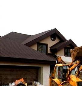 Вертикальная планировка площадки строительства - вариант 1