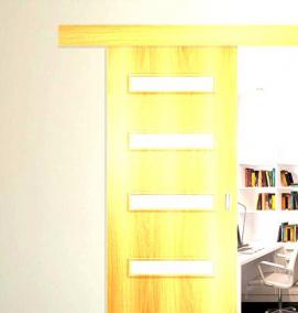 Вертикальная раздвижная дверь - вариант 3