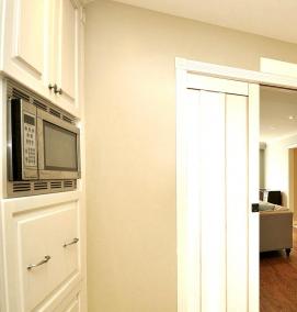 Вертикальная раздвижная дверь - вариант 2