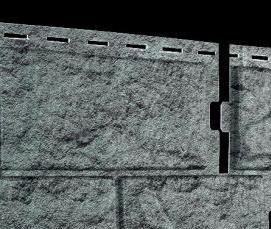 Вертикальные фасадные панели - модель 3