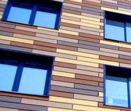 Вертикальные фасадные панели - модель 2