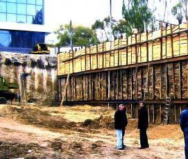 Вертикальные сваи - тип 1