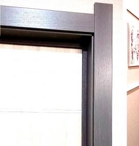 Входная дверь без откосов - вариант 1