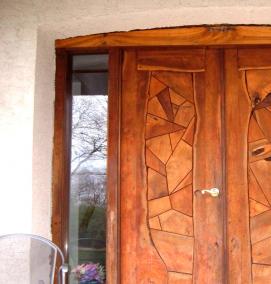 Входная дверь под дерево - вариант 2