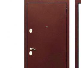 Входная дверь пвх белая - вариант 4