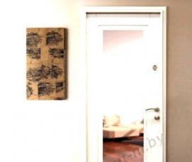 Входная дверь пвх белая - вариант 3