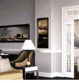 Входная дверь с фрамугой - тип 2