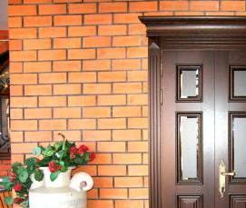 Входная дверь с коробом деревянная - вариант 4