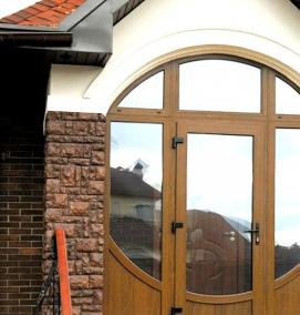 Входная дверь со створкой - тип 1