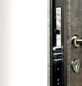 Входная дверь темный дуб - модель 1