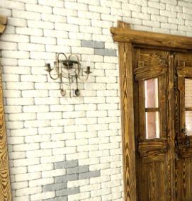 Входные двери из массива сосны - тип 4