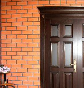 Входные двери с белой коробкой - вариант 4