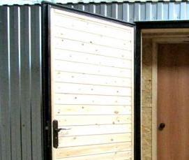 Входные двери шумоизоляционные утепленные - модель 1