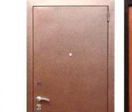 Входные двери синего цвета - модель 1