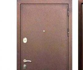 Входные двери синего цвета - модель 4