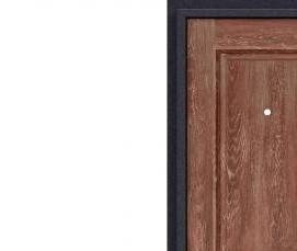 Входные двери синего цвета - модель 2