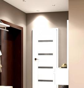 Входные двери ясень белый - вариант 3