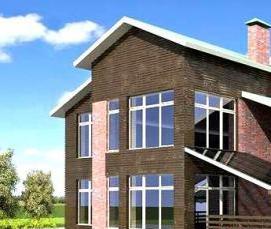 Входные группы для коттеджей - тип 1