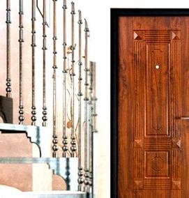 Входные металлические двери в квартиру - тип 3