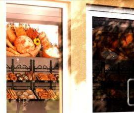 Входные пластиковые двери со стеклопакетом - вариант 4