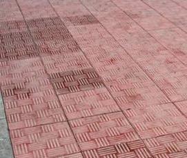 Вибролитая тротуарная плитка 300х300х30 - вариант 1