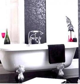 Виниловые обои для ванной - вариант 4