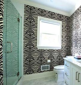 Виниловые обои для ванной - вариант 3
