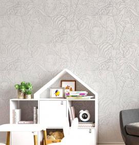 Виниловые обои: сафари - модель 1